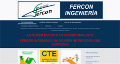 Desktop Screenshot of ferconingenieria.com